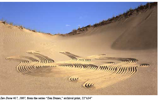 Zen Dune #17, 2007, from the series “Zen Dunes,” archival print, 22”x34”