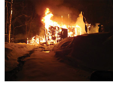 Fire at Jon Brooks's studio