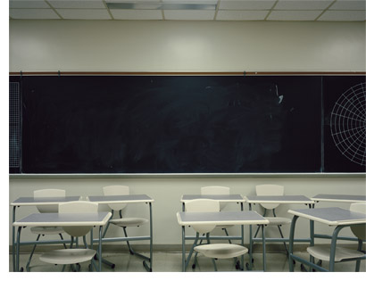 Meggan Gould, Blackboard #13, 2007, 32 x 40".