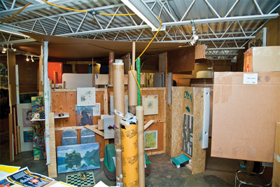 Douglas Weathersby, installation view of Spring Clean!, 2012