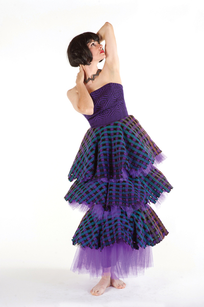 purple dress big