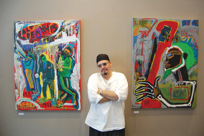 Artist Andres Chaparro Conrad Mallet Gallery