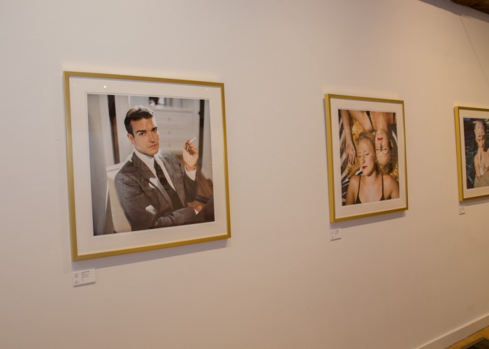 Gallery view of Aline Smithson, series "Hollywood At Home" at the Griffin Museum of Photography. Photo: Cassandra Klos