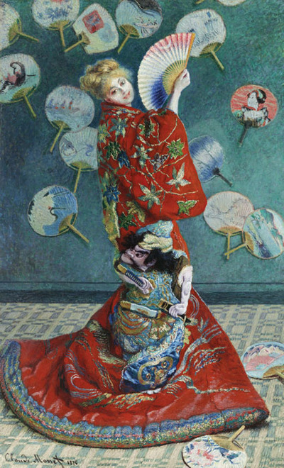 1  La Japonaise Claude Monet
