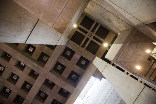 Viera Levitt, Photography of Brutalist Architecture: Boston City Hall, 2012. Courtesy of the artist.