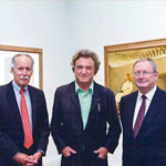 Bob Gallery, Jamie Wyeth & Malcolm Rogers