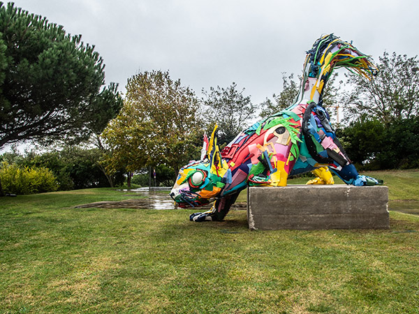 Vibrant artwork displayed at Sono Arts Festival 2025